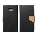 Kabura FANCY Book do SAMSUNG S23 FE czarno złoty Kabura FANCY Book do SAMSUNG S23 FE czarno złoty
