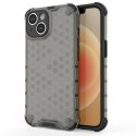 Honeycomb etui iPhone 14 Plus pancerny hybrydowy pokrowiec czarne