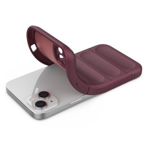 Magic Shield Case etui do iPhone 14 Plus elastyczny pancerny pokrowiec burgundowy Magic Shield Case etui do iPhone 14 Plus elastyczny pancerny pokrowiec burgundowy