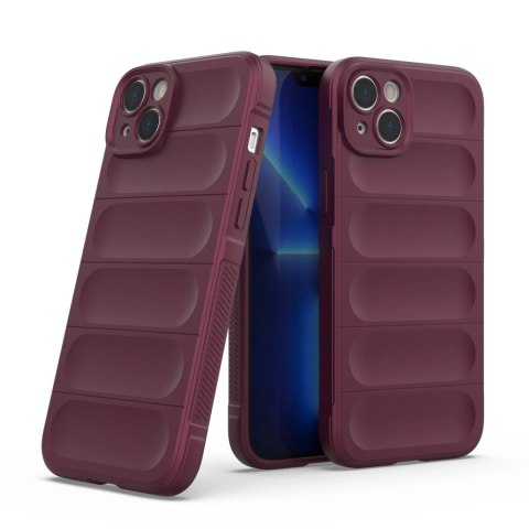 Magic Shield Case etui do iPhone 14 Plus elastyczny pancerny pokrowiec burgundowy Magic Shield Case etui do iPhone 14 Plus elastyczny pancerny pokrowiec burgundowy