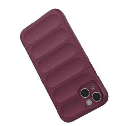 Magic Shield Case etui do iPhone 14 Plus elastyczny pancerny pokrowiec burgundowy Magic Shield Case etui do iPhone 14 Plus elastyczny pancerny pokrowiec burgundowy