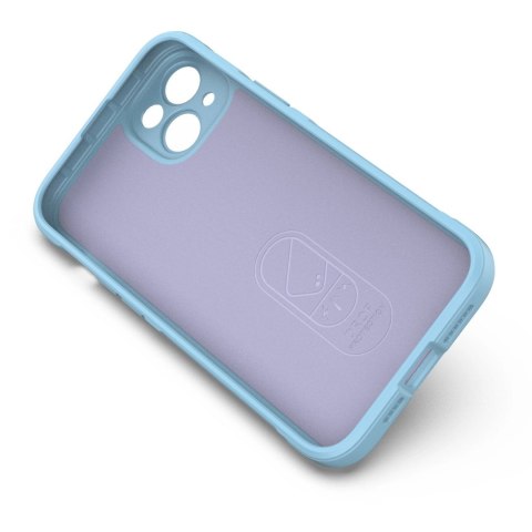 Magic Shield Case etui do iPhone 14 Plus elastyczny pancerny pokrowiec jasnoniebieski Magic Shield Case etui do iPhone 14 Plus elastyczny pancerny pokrowiec jasnoniebieski