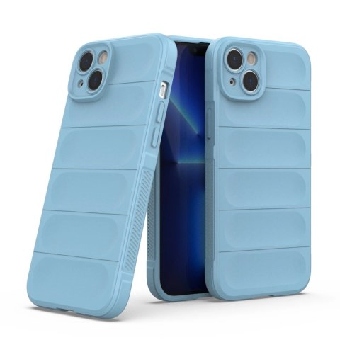 Magic Shield Case etui do iPhone 14 Plus elastyczny pancerny pokrowiec jasnoniebieski Magic Shield Case etui do iPhone 14 Plus elastyczny pancerny pokrowiec jasnoniebieski
