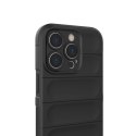 Magic Shield Case etui do iPhone 14 Pro elastyczny pancerny pokrowiec burgundowy