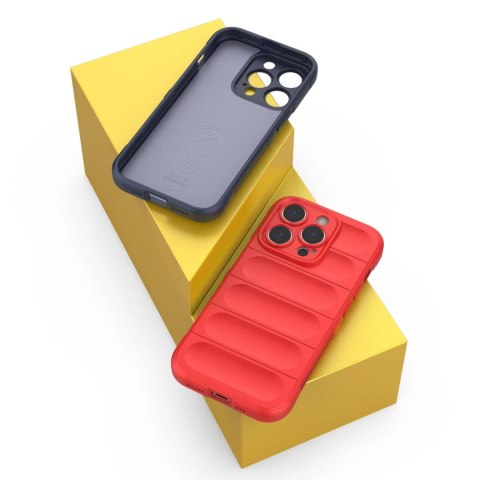 Magic Shield Case etui do iPhone 14 Pro elastyczny pancerny pokrowiec burgundowy Magic Shield Case etui do iPhone 14 Pro elastyczny pancerny pokrowiec burgundowy