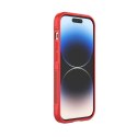 Magic Shield Case etui do iPhone 14 Pro elastyczny pancerny pokrowiec burgundowy