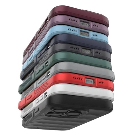 Magic Shield Case etui do iPhone 14 Pro elastyczny pancerny pokrowiec burgundowy Magic Shield Case etui do iPhone 14 Pro elastyczny pancerny pokrowiec burgundowy
