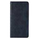 Magnet Strap Case etui Samsung Galaxy A23 5G pokrowiec z klapką portfel mini smycz podstawka niebieskie