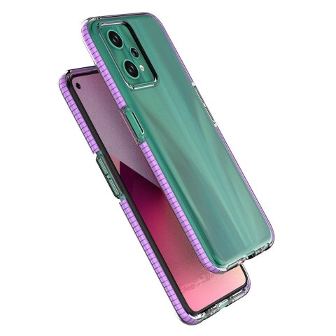 Spring Case etui Realme 9 Pro silikonowy pokrowiec z ramką jasnoniebieskie Spring Case etui Realme 9 Pro silikonowy pokrowiec z ramką jasnoniebieskie