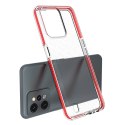 Spring Case etui Realme C31 silikonowy pokrowiec z ramką jasnoróżowe Spring Case etui Realme C31 silikonowy pokrowiec z ramką jasnoróżowe