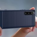 Thunder Case etui Xiaomi 12 Lite silikonowy pancerny pokrowiec czarne