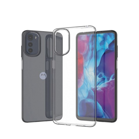 Ultra Clear 0.5mm etui Motorola Moto E32 cienki pokrowiec przezroczyste Ultra Clear 0.5mm etui Motorola Moto E32 cienki pokrowiec przezroczyste