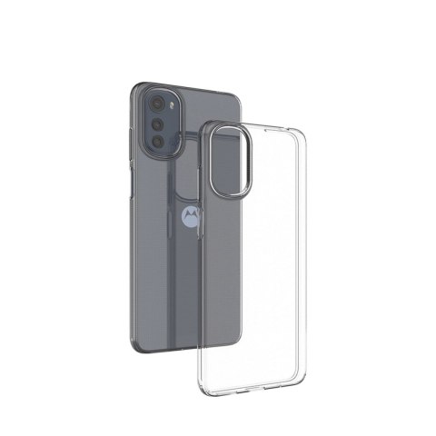 Ultra Clear 0.5mm etui Motorola Moto E32 cienki pokrowiec przezroczyste Ultra Clear 0.5mm etui Motorola Moto E32 cienki pokrowiec przezroczyste