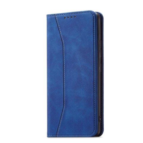Magnet Fancy Case etui Samsung Galaxy S23 pokrowiec z klapką portfel podstawka niebieskie Magnet Fancy Case etui Samsung Galaxy S23 pokrowiec z klapką portfel podstawka niebieskie