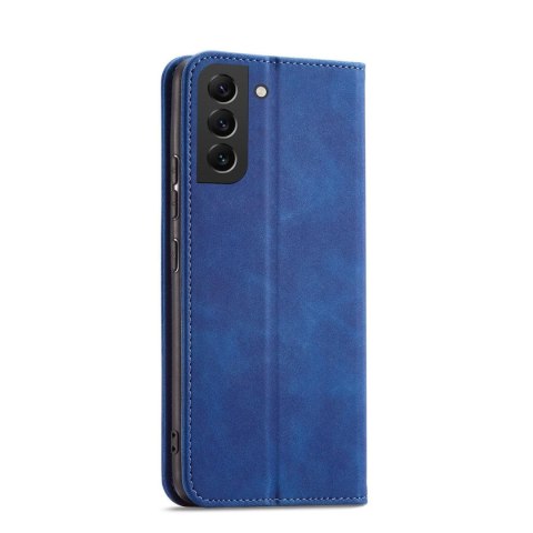 Magnet Fancy Case etui Samsung Galaxy S23 pokrowiec z klapką portfel podstawka niebieskie Magnet Fancy Case etui Samsung Galaxy S23 pokrowiec z klapką portfel podstawka niebieskie