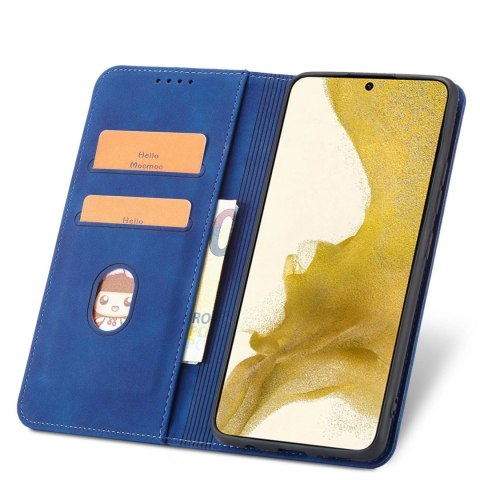Magnet Fancy Case etui Samsung Galaxy S23 pokrowiec z klapką portfel podstawka niebieskie Magnet Fancy Case etui Samsung Galaxy S23 pokrowiec z klapką portfel podstawka niebieskie