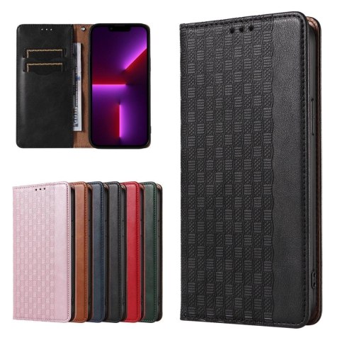Magnet Strap Case etui Samsung Galaxy S23+ pokrowiec z klapką portfel mini smycz podstawka czarne Magnet Strap Case etui Samsung Galaxy S23+ pokrowiec z klapką portfel mini smycz podstawka czarne