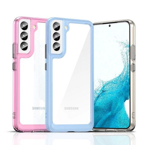 Outer Space Case etui Samsung Galaxy S23+ pokrowiec z elastyczną ramką czarne Outer Space Case etui Samsung Galaxy S23+ pokrowiec z elastyczną ramką czarne