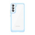 Outer Space Case etui Samsung Galaxy S23 pokrowiec z elastyczną ramką niebieskie