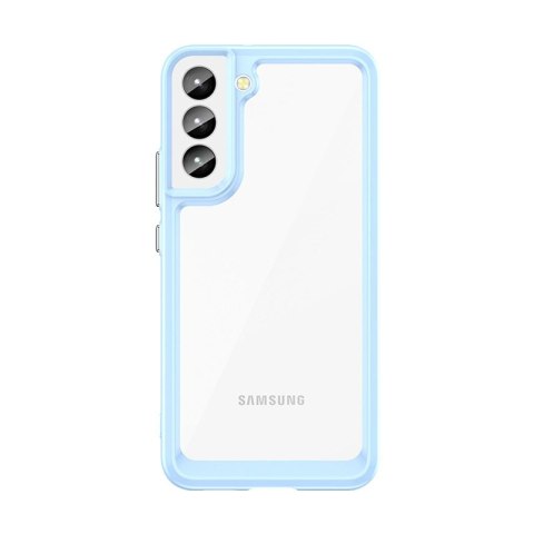 Outer Space Case etui Samsung Galaxy S23 pokrowiec z elastyczną ramką niebieskie Outer Space Case etui Samsung Galaxy S23 pokrowiec z elastyczną ramką niebieskie