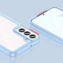 Outer Space Case etui Samsung Galaxy S23 pokrowiec z elastyczną ramką niebieskie
