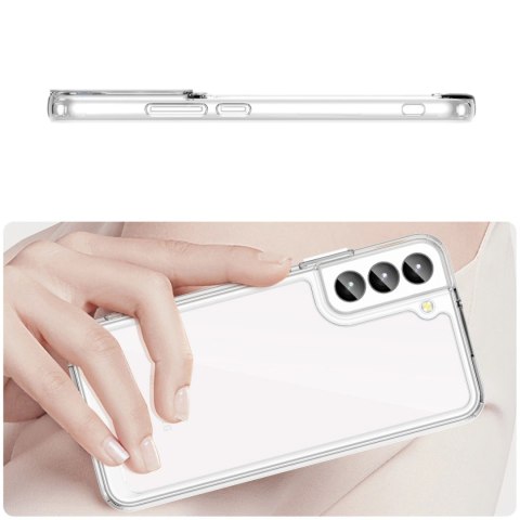 Outer Space Case etui Samsung Galaxy S23+ pokrowiec z elastyczną ramką przezroczyste Outer Space Case etui Samsung Galaxy S23+ pokrowiec z elastyczną ramką przezroczyste