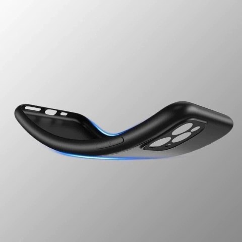 Soft Case etui Vivo V25 cienki silikonowy pokrowiec czarne Soft Case etui Vivo V25 cienki silikonowy pokrowiec czarne