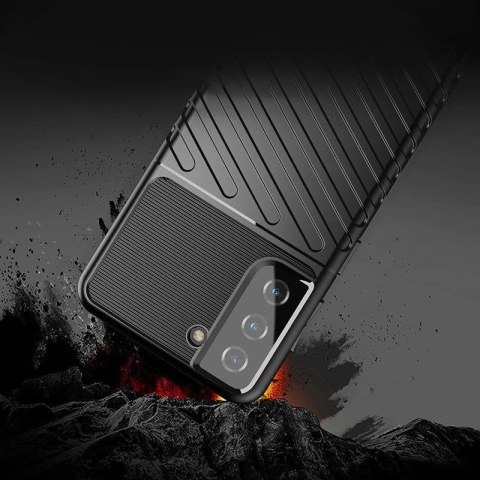 Thunder Case etui Samsung Galaxy A14 5G silikonowy pancerny pokrowiec niebieskie Thunder Case etui Samsung Galaxy A14 5G silikonowy pancerny pokrowiec niebieskie