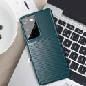 Thunder Case etui Samsung Galaxy S23 Ultra silikonowy pancerny pokrowiec czarne