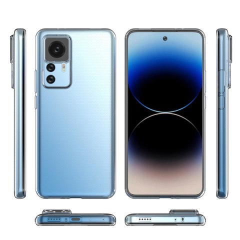 Ultra Clear 0.5mm etui Xiaomi 12T Pro / Xiaomi 12T cienki pokrowiec przezroczyste Ultra Clear 0.5mm etui Xiaomi 12T Pro / Xiaomi 12T cienki pokrowiec przezroczyste