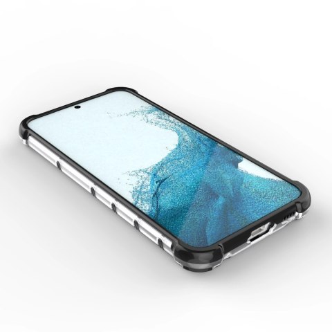 Honeycomb etui do Samsung Galaxy S23 pancerny hybrydowy pokrowiec czarne Honeycomb etui do Samsung Galaxy S23 pancerny hybrydowy pokrowiec czarne