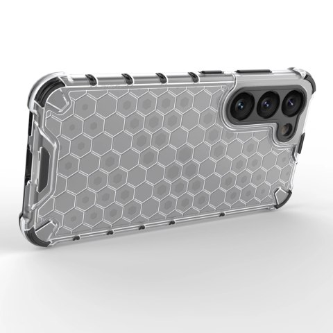 Honeycomb etui do Samsung Galaxy S23 pancerny hybrydowy pokrowiec czarne Honeycomb etui do Samsung Galaxy S23 pancerny hybrydowy pokrowiec czarne