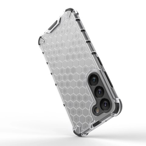 Honeycomb etui do Samsung Galaxy S23 pancerny hybrydowy pokrowiec czarne Honeycomb etui do Samsung Galaxy S23 pancerny hybrydowy pokrowiec czarne