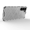 Honeycomb etui do Samsung Galaxy S23+ pancerny hybrydowy pokrowiec czarne