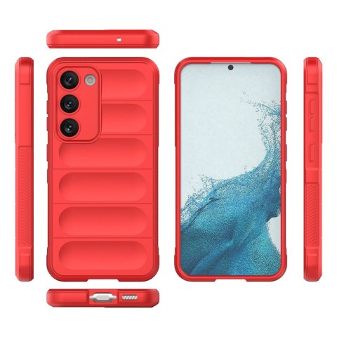 Magic Shield Case etui do Samsung Galaxy S23+ elastyczny pancerny pokrowiec czerwone Magic Shield Case etui do Samsung Galaxy S23+ elastyczny pancerny pokrowiec czerwone