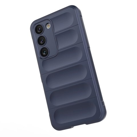 Magic Shield Case etui do Samsung Galaxy S23+ elastyczny pancerny pokrowiec niebieskie Magic Shield Case etui do Samsung Galaxy S23+ elastyczny pancerny pokrowiec niebieskie