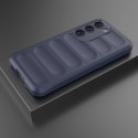 Magic Shield Case etui do Samsung Galaxy S23+ elastyczny pancerny pokrowiec niebieskie