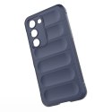 Magic Shield Case etui do Samsung Galaxy S23+ elastyczny pancerny pokrowiec niebieskie