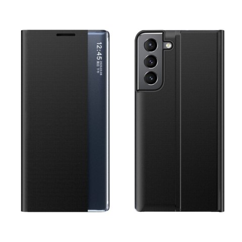 New Sleep Case etui do Samsung Galaxy A14 pokrowiec z klapką podstawka czarne New Sleep Case etui do Samsung Galaxy A14 pokrowiec z klapką podstawka czarne