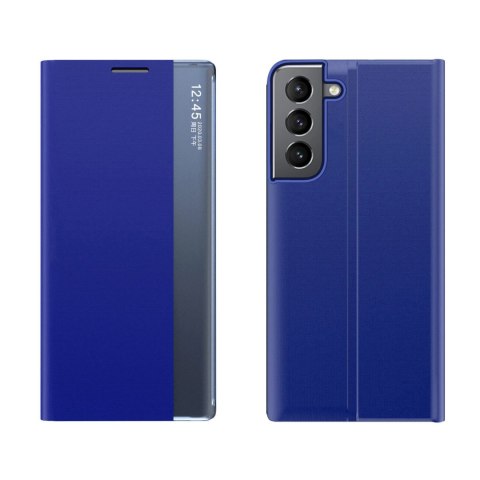 New Sleep Case etui do Samsung Galaxy S23+ pokrowiec z klapką podstawka niebieskie New Sleep Case etui do Samsung Galaxy S23+ pokrowiec z klapką podstawka niebieskie