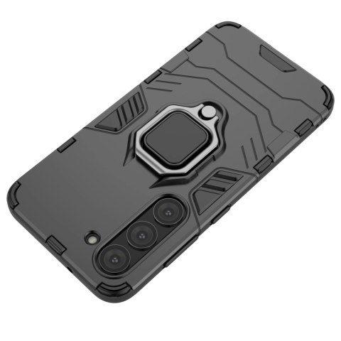 Ring Armor etui do Samsung Galaxy S23 pancerny pokrowiec uchwyt magnetyczny ring czarne Ring Armor etui do Samsung Galaxy S23 pancerny pokrowiec uchwyt magnetyczny ring czarne