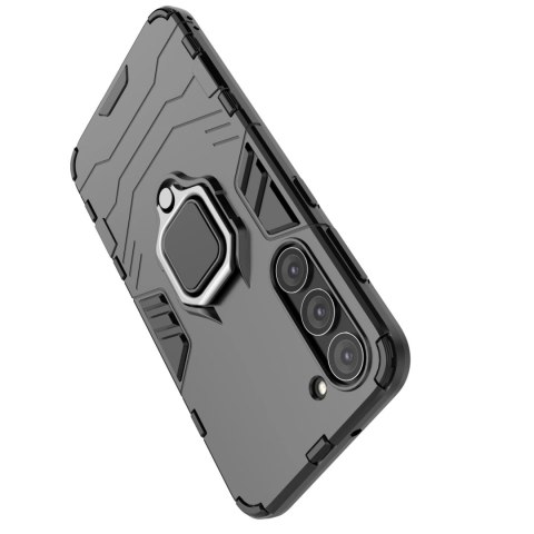 Ring Armor etui do Samsung Galaxy S23+ pancerny pokrowiec uchwyt magnetyczny ring czarne Ring Armor etui do Samsung Galaxy S23+ pancerny pokrowiec uchwyt magnetyczny ring czarne