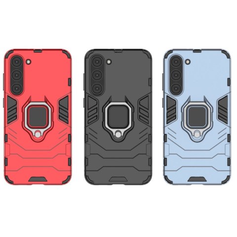 Ring Armor etui do Samsung Galaxy S23+ pancerny pokrowiec uchwyt magnetyczny ring czarne Ring Armor etui do Samsung Galaxy S23+ pancerny pokrowiec uchwyt magnetyczny ring czarne
