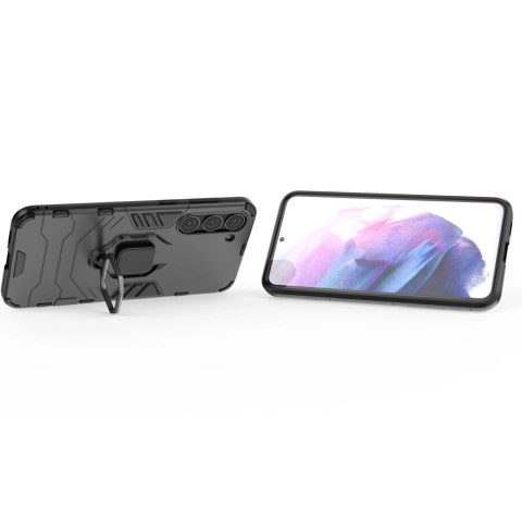 Ring Armor etui do Samsung Galaxy S23+ pancerny pokrowiec uchwyt magnetyczny ring czarne Ring Armor etui do Samsung Galaxy S23+ pancerny pokrowiec uchwyt magnetyczny ring czarne