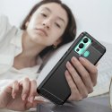 Carbon Case etui do Infinix Hot 12 Play NFC / Hot 12 Play elastyczny silikonowy karbonowy pokrowiec czarne Carbon Case etui do Infinix Hot 12 Play NFC / Hot 12 Play elastyczny silikonowy karbonowy pokrowiec czarne