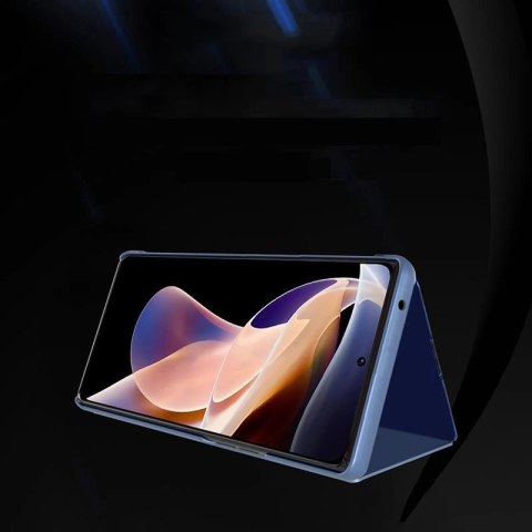 Clear View Case etui Realme C33 pokrowiec z klapką czarne Clear View Case etui Realme C33 pokrowiec z klapką czarne