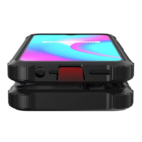 Hybrid Armor etui Realme 10 5G / Realme 9i 5G pancerny hybrydowy pokrowiec czarne Hybrid Armor etui Realme 10 5G / Realme 9i 5G pancerny hybrydowy pokrowiec czarne