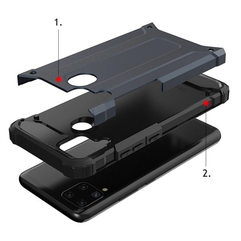 Hybrid Armor etui Realme 10 5G / Realme 9i 5G pancerny hybrydowy pokrowiec czarne Hybrid Armor etui Realme 10 5G / Realme 9i 5G pancerny hybrydowy pokrowiec czarne