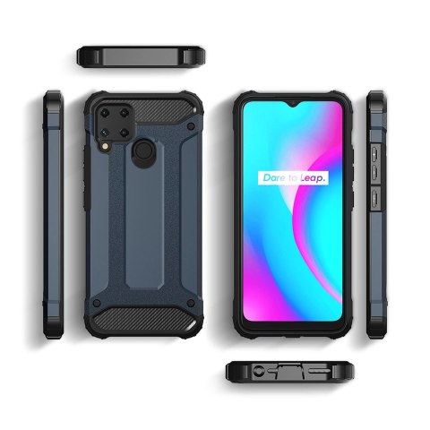 Hybrid Armor etui Realme 10 5G / Realme 9i 5G pancerny hybrydowy pokrowiec czarne Hybrid Armor etui Realme 10 5G / Realme 9i 5G pancerny hybrydowy pokrowiec czarne