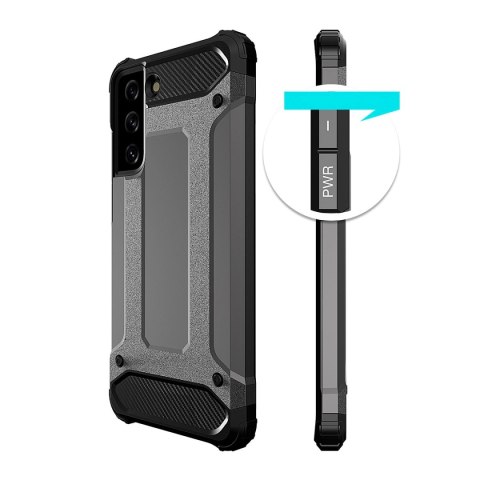 Hybrid Armor etui do Samsung Galaxy S23 Ultra pancerny hybrydowy pokrowiec czarne Hybrid Armor etui do Samsung Galaxy S23 Ultra pancerny hybrydowy pokrowiec czarne